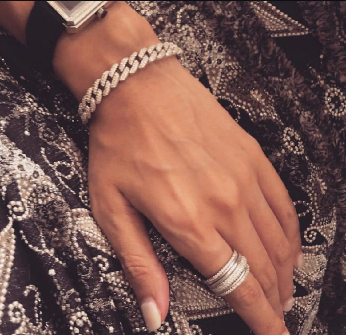 BABY LINK ZIRCONIA BRACELET