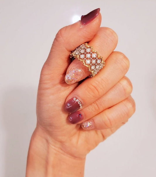LACE DIAMOND RING