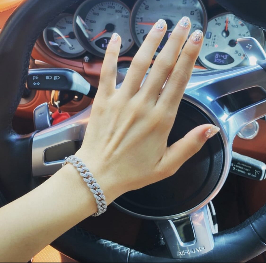 BABY LINK ZIRCONIA BRACELET