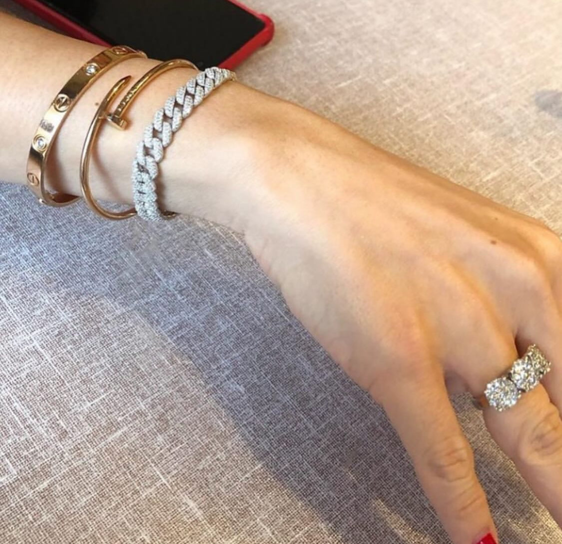 BABY LINK ZIRCONIA BRACELET