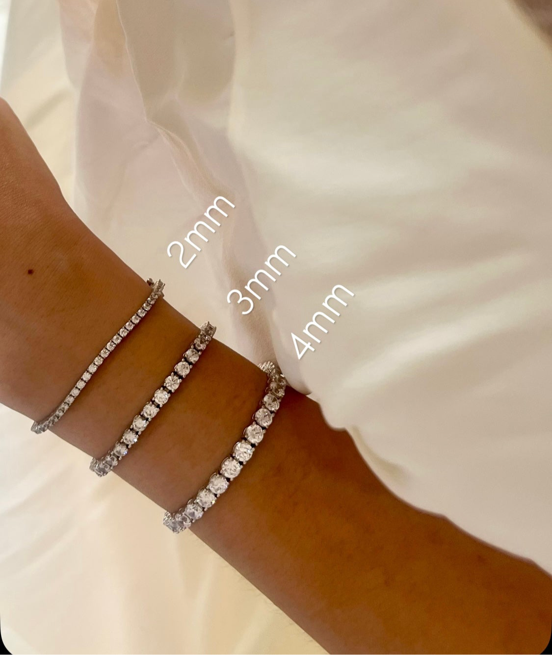 ZIRCONIA TENNIS BRACELET