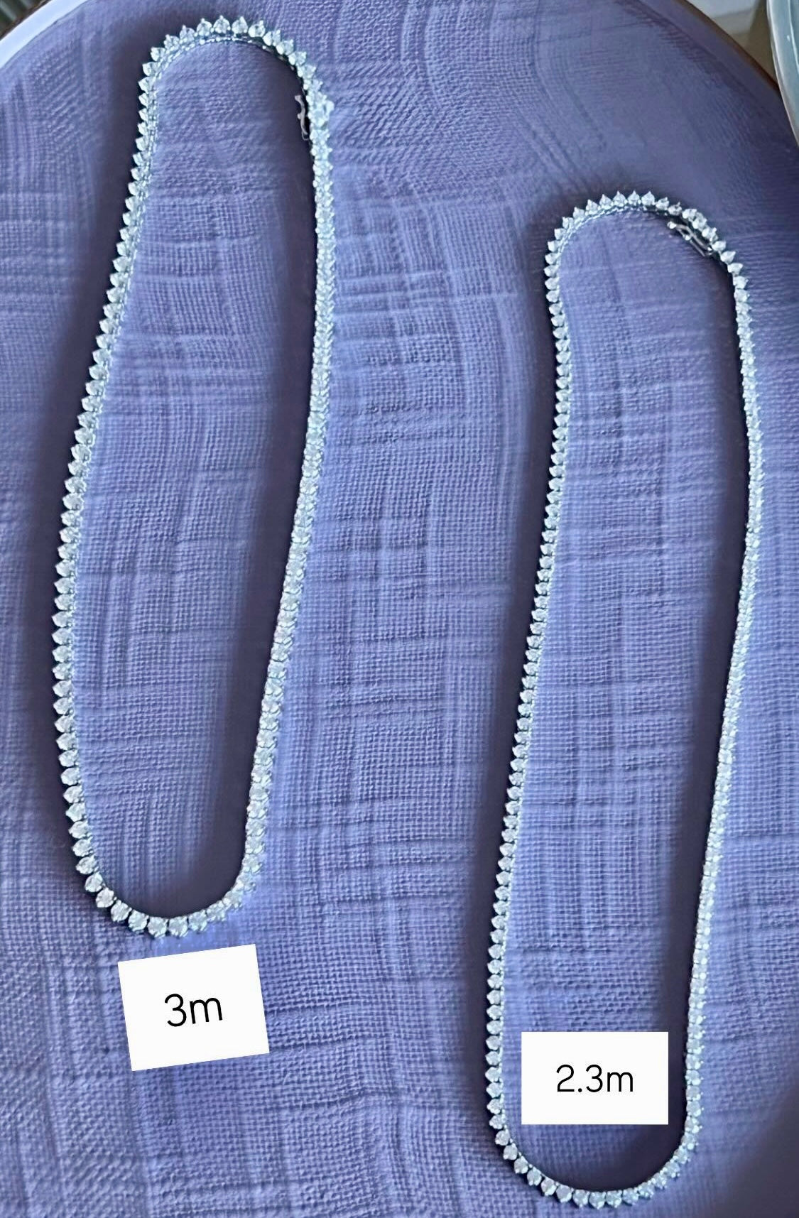 ZIRCONIA TENNIS NECKLACE