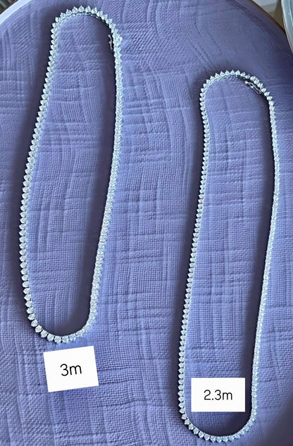 ZIRCONIA TENNIS NECKLACE