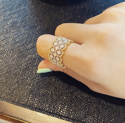 LACE DIAMOND RING