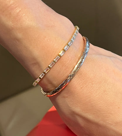 SQUARE TENNIS BRACELET