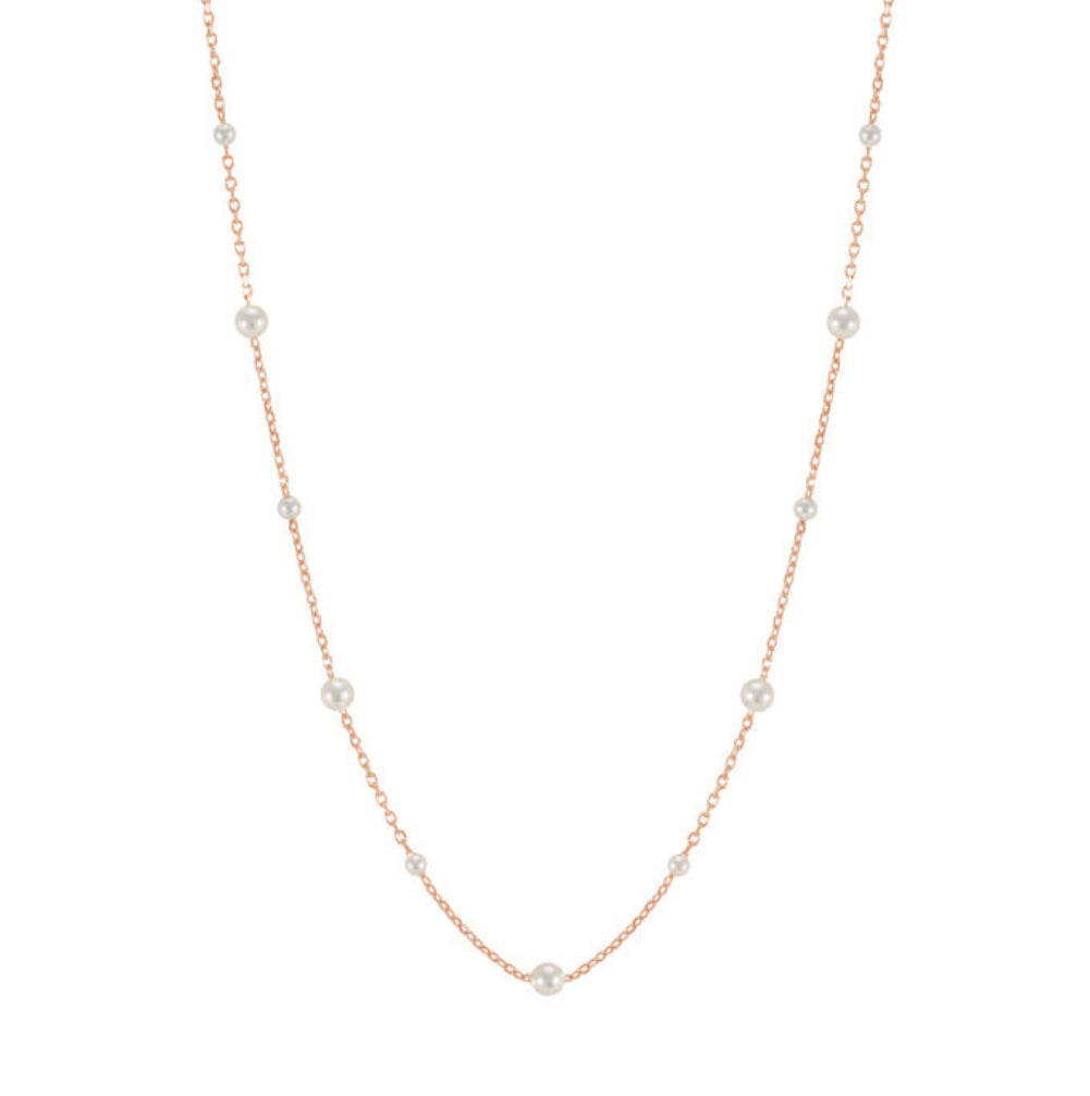 SWAROVSKI PEARL CHAIN NECKLACE