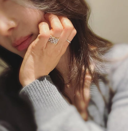 LACE DIAMOND RING