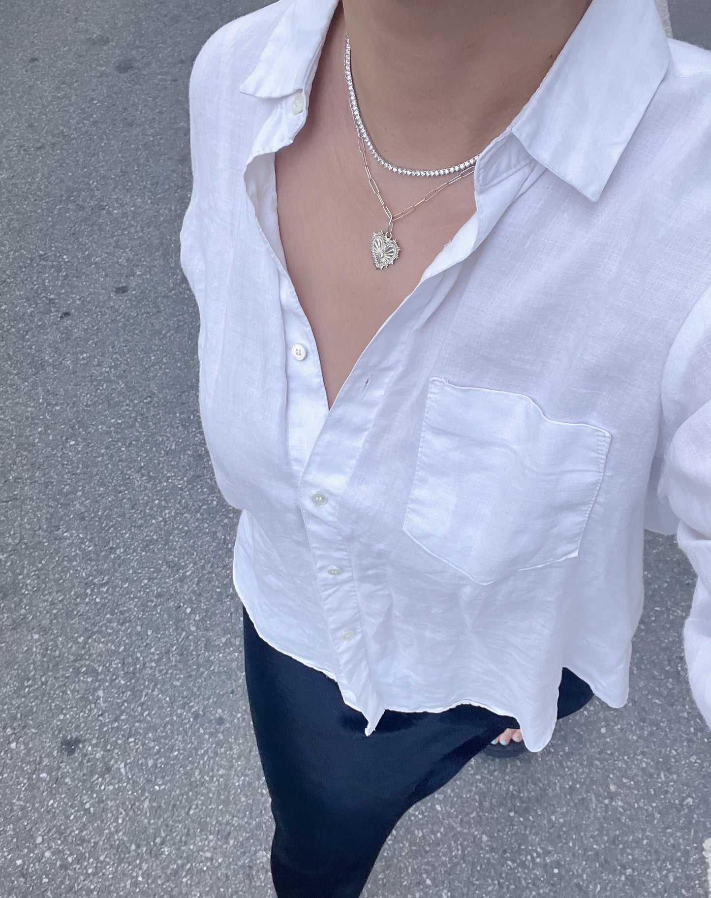 ZIRCONIA TENNIS NECKLACE
