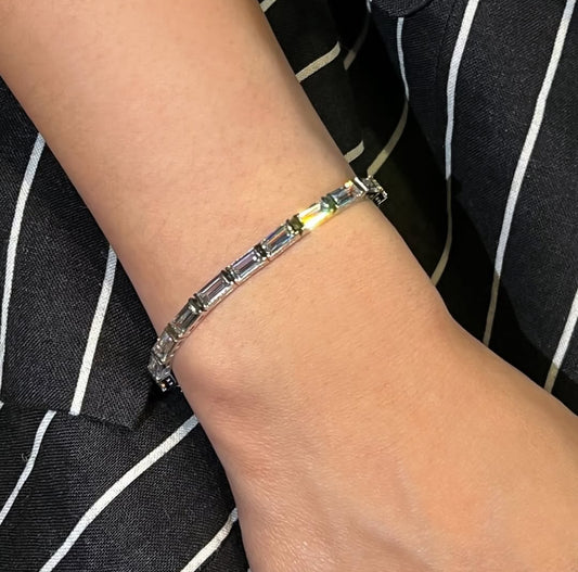 SQUARE TENNIS BRACELET