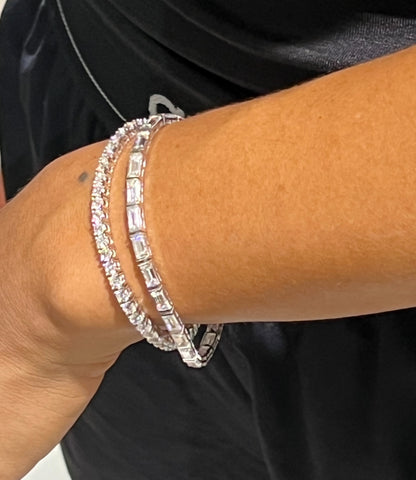 SQUARE TENNIS BRACELET